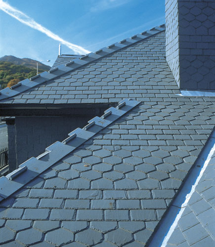 Silver Grey Roof Tiles